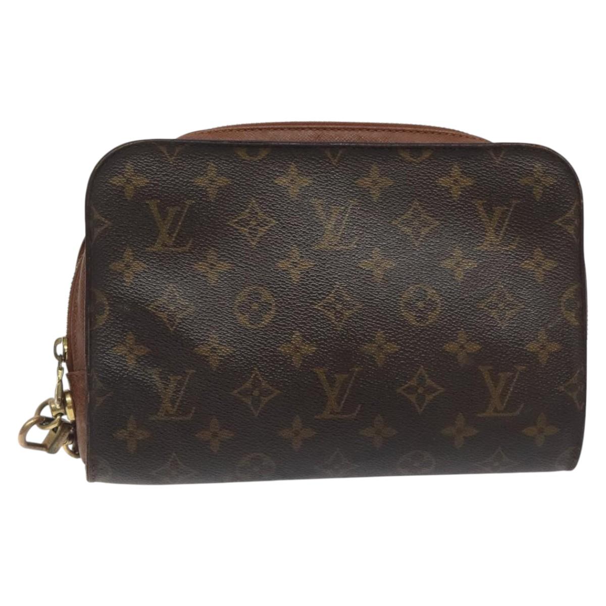 LOUIS VUITTON Monogram Orsay Clutch Bag M51790 LV Auth 119016