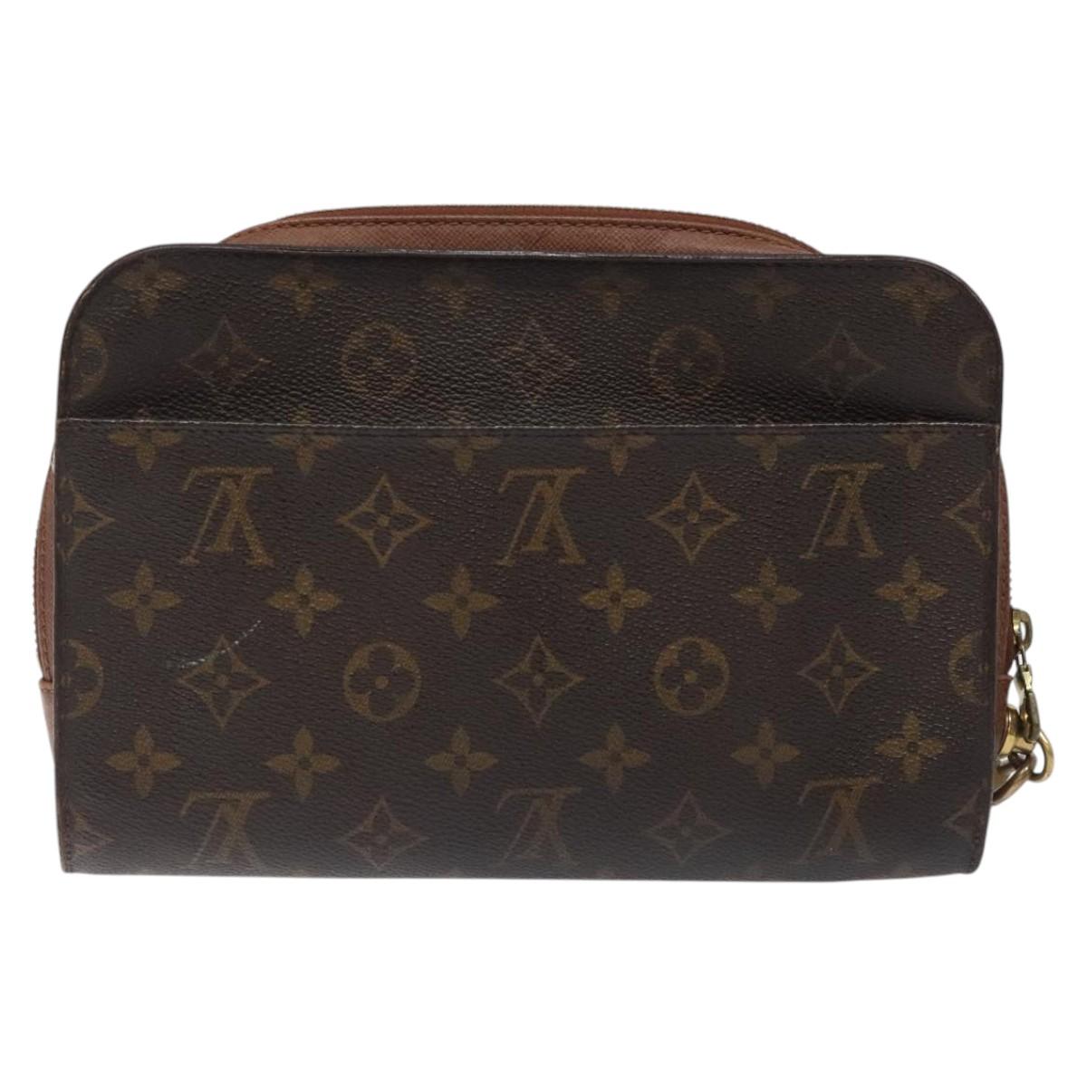 LOUIS VUITTON Monogram Orsay Clutch Bag M51790 LV Auth 119016