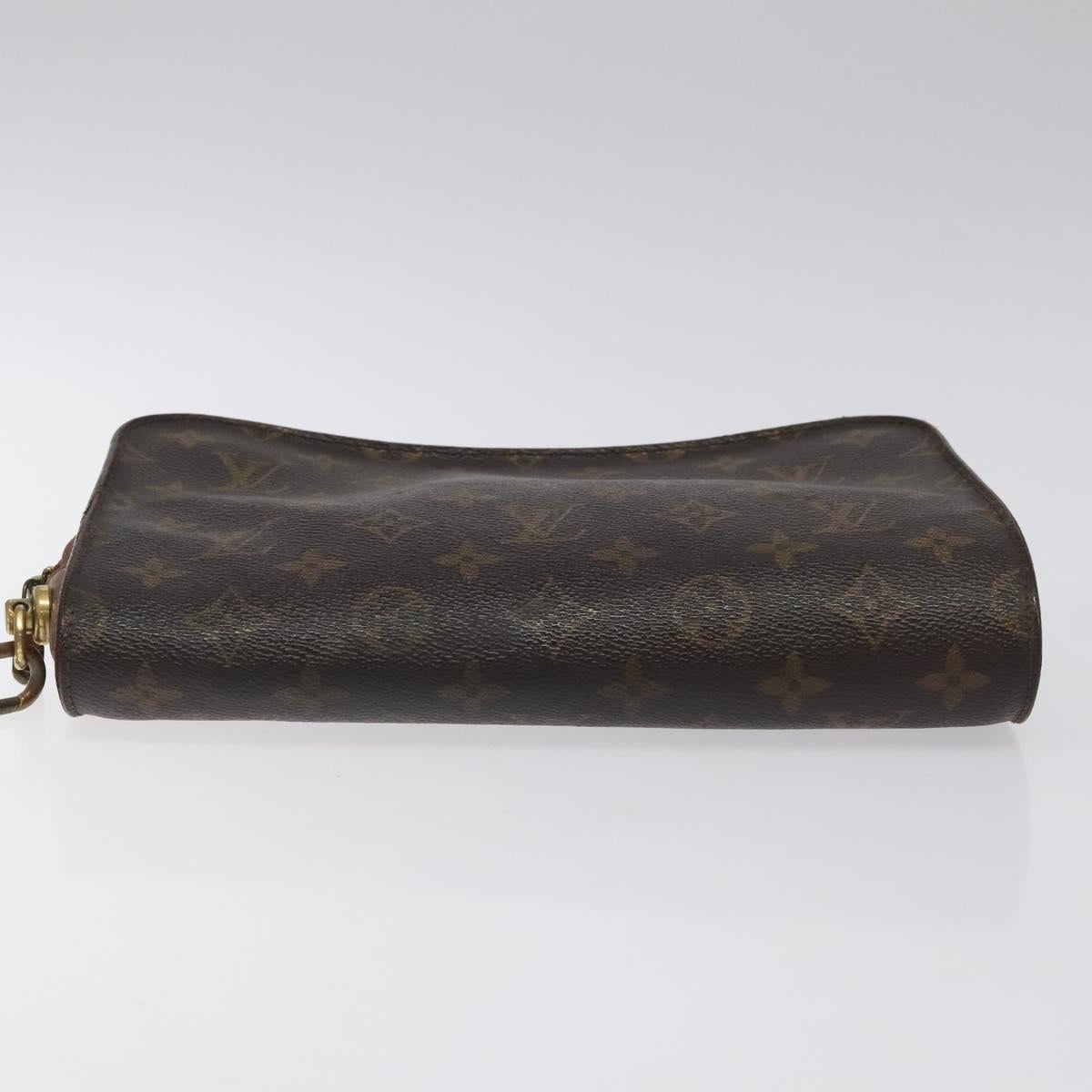 LOUIS VUITTON Monogram Orsay Clutch Bag M51790 LV Auth 119016