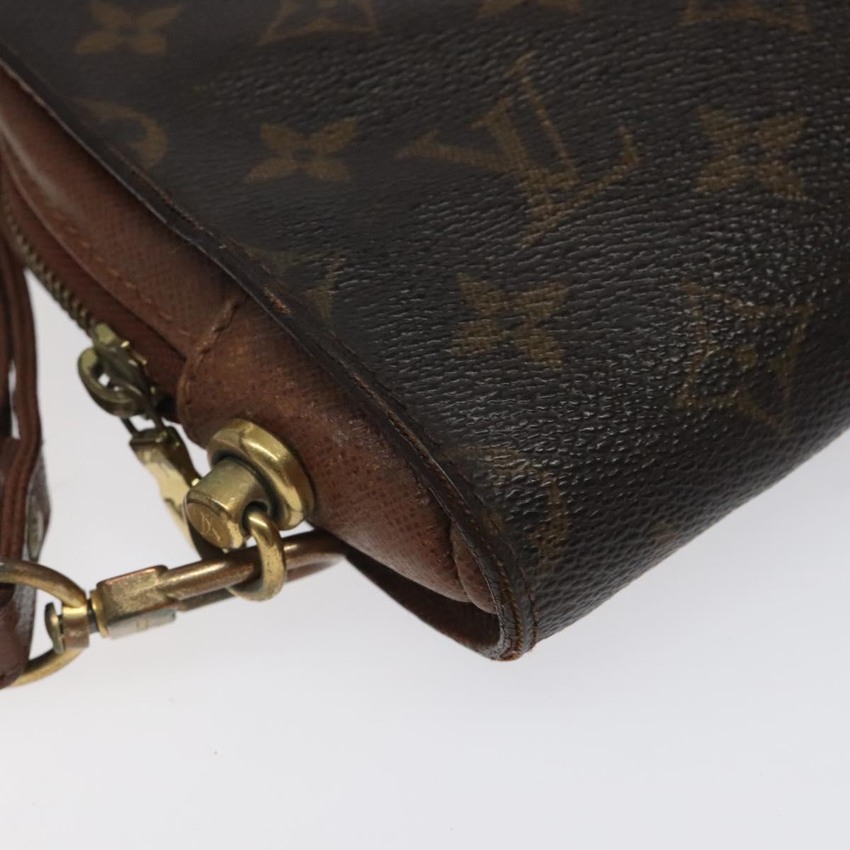 LOUIS VUITTON Monogram Orsay Clutch Bag M51790 LV Auth 119016