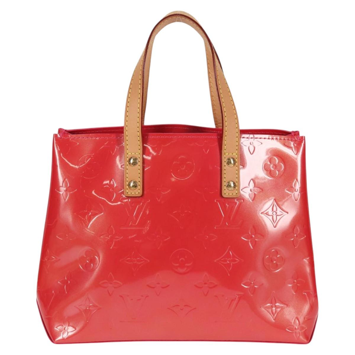 LOUIS VUITTON Monogram Vernis Reade PM Hand Bag Fran Boise M9132F Auth 119018V