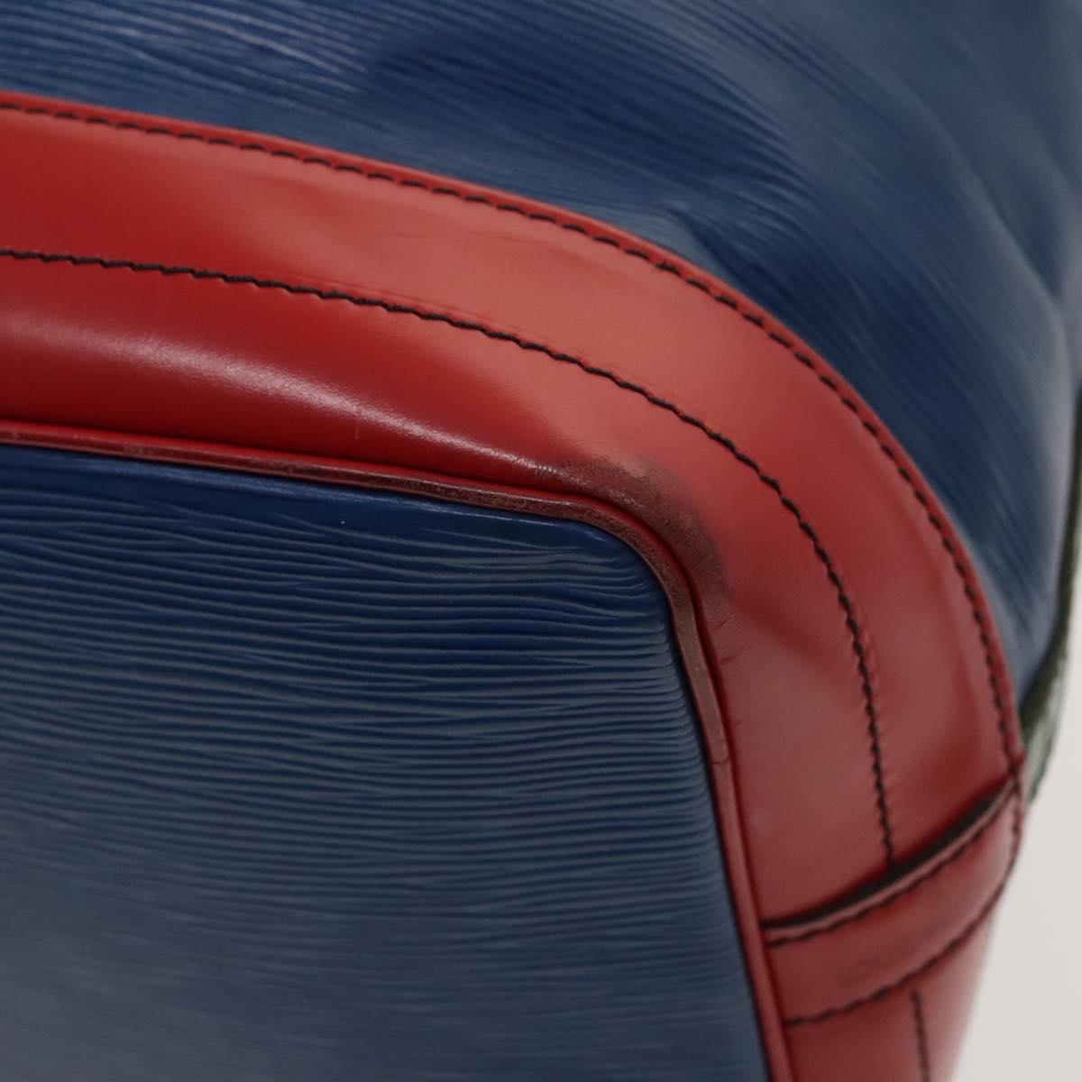 LOUIS VUITTON Epi Toriko Color Noe Bag Red Blue Green M44084 LV Auth 119021