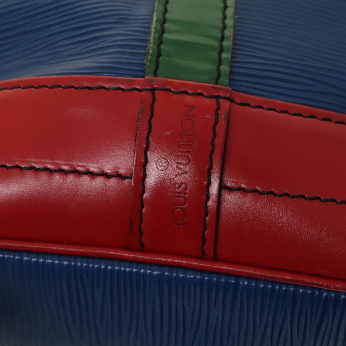 LOUIS VUITTON Epi Toriko Color Noe Bag Red Blue Green M44084 LV Auth 119021