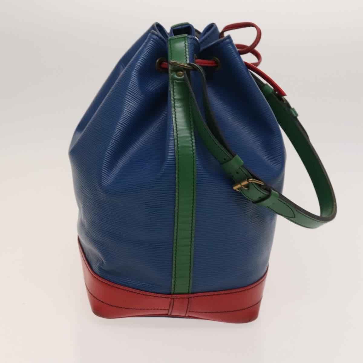 LOUIS VUITTON Epi Toriko Color Noe Bag Red Blue Green M44084 LV Auth 119021