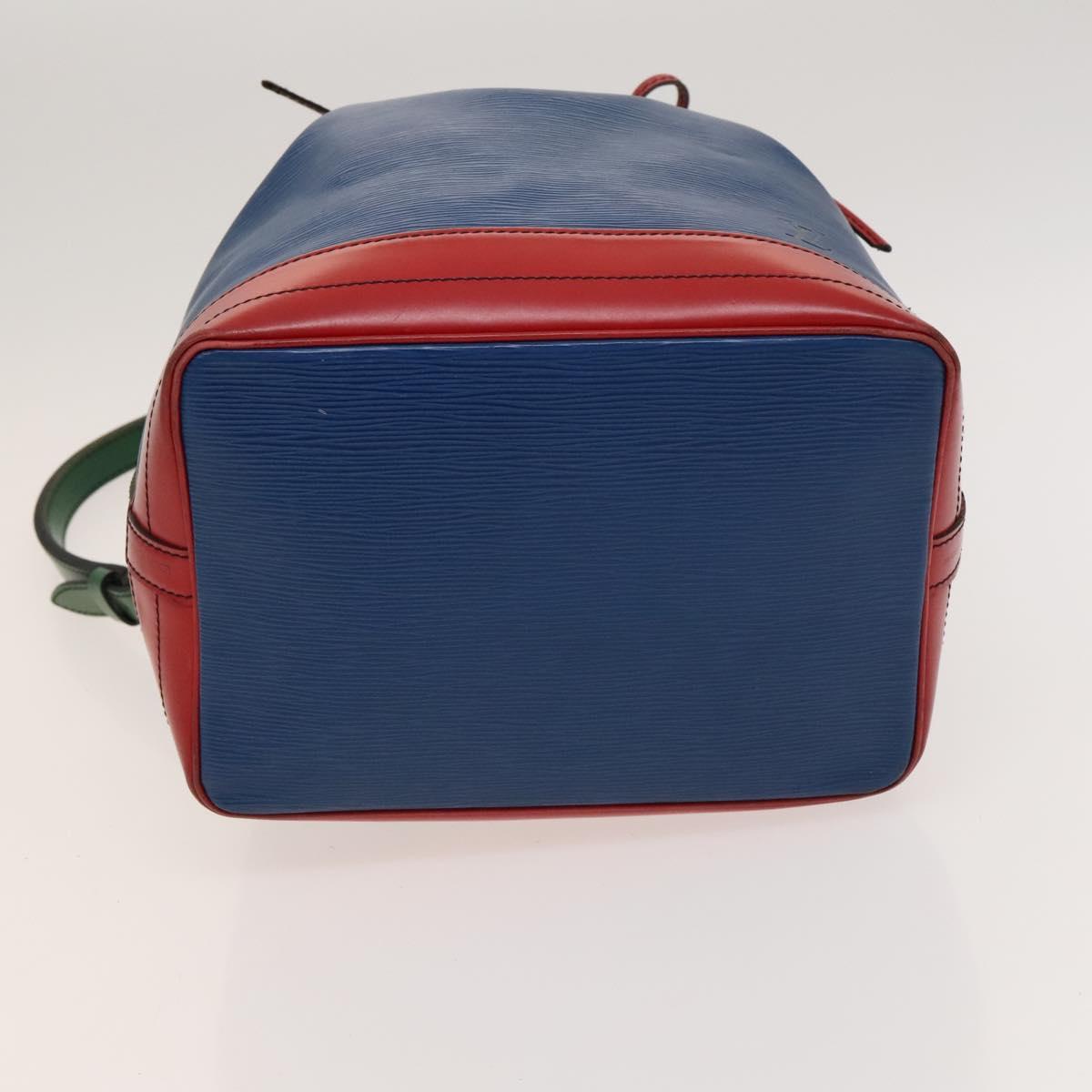 LOUIS VUITTON Epi Toriko Color Noe Bag Red Blue Green M44084 LV Auth 119021