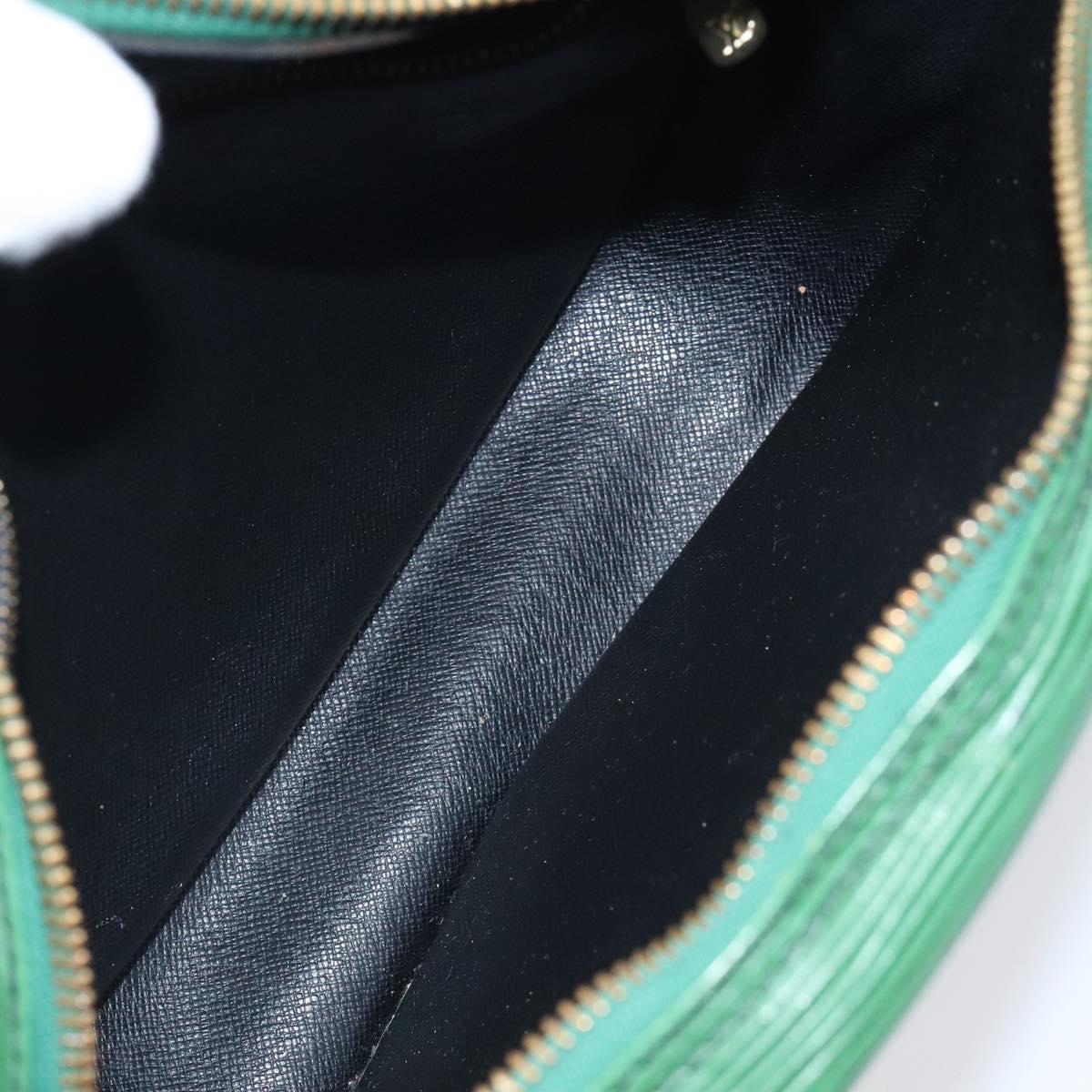 LOUIS VUITTON Epi Jeune Fille MM Shoulder Bag Green M52154 LV Auth 119058