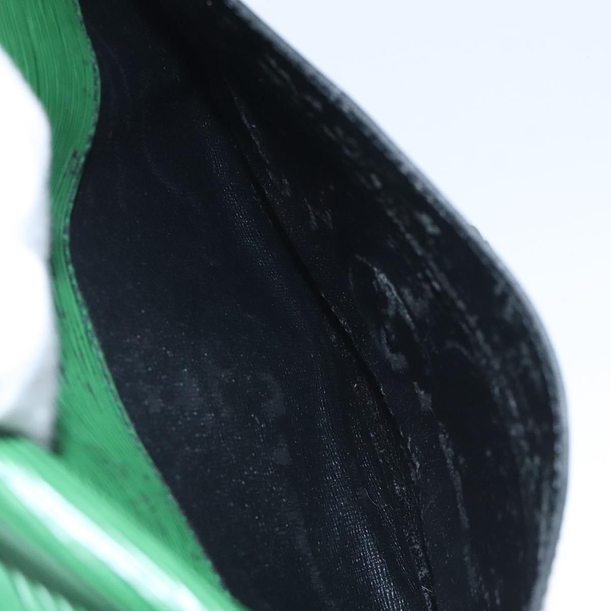 LOUIS VUITTON Epi Jeune Fille MM Shoulder Bag Green M52154 LV Auth 119058