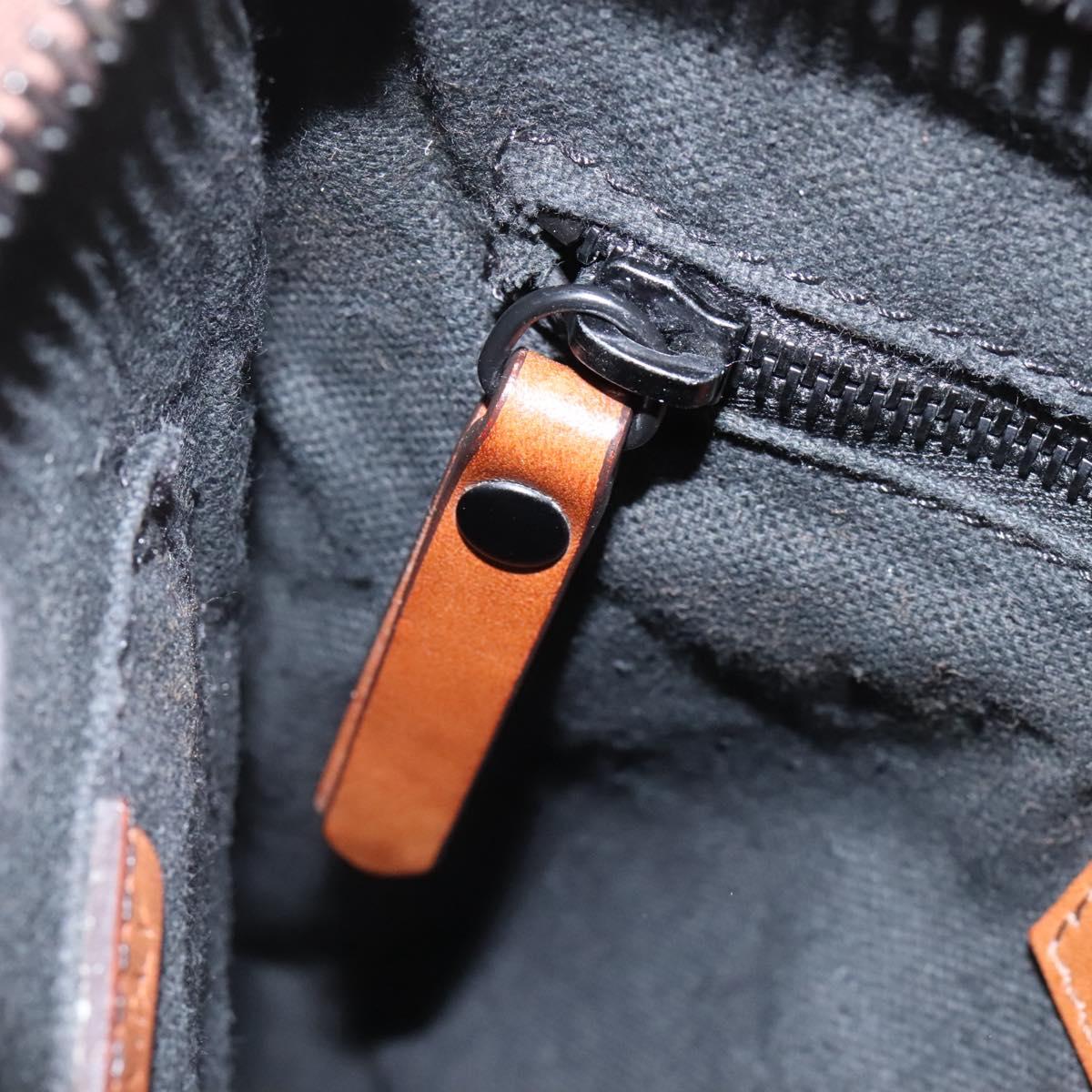 BURBERRY Nova Check Shoulder Bag PVC Beige Auth 119094