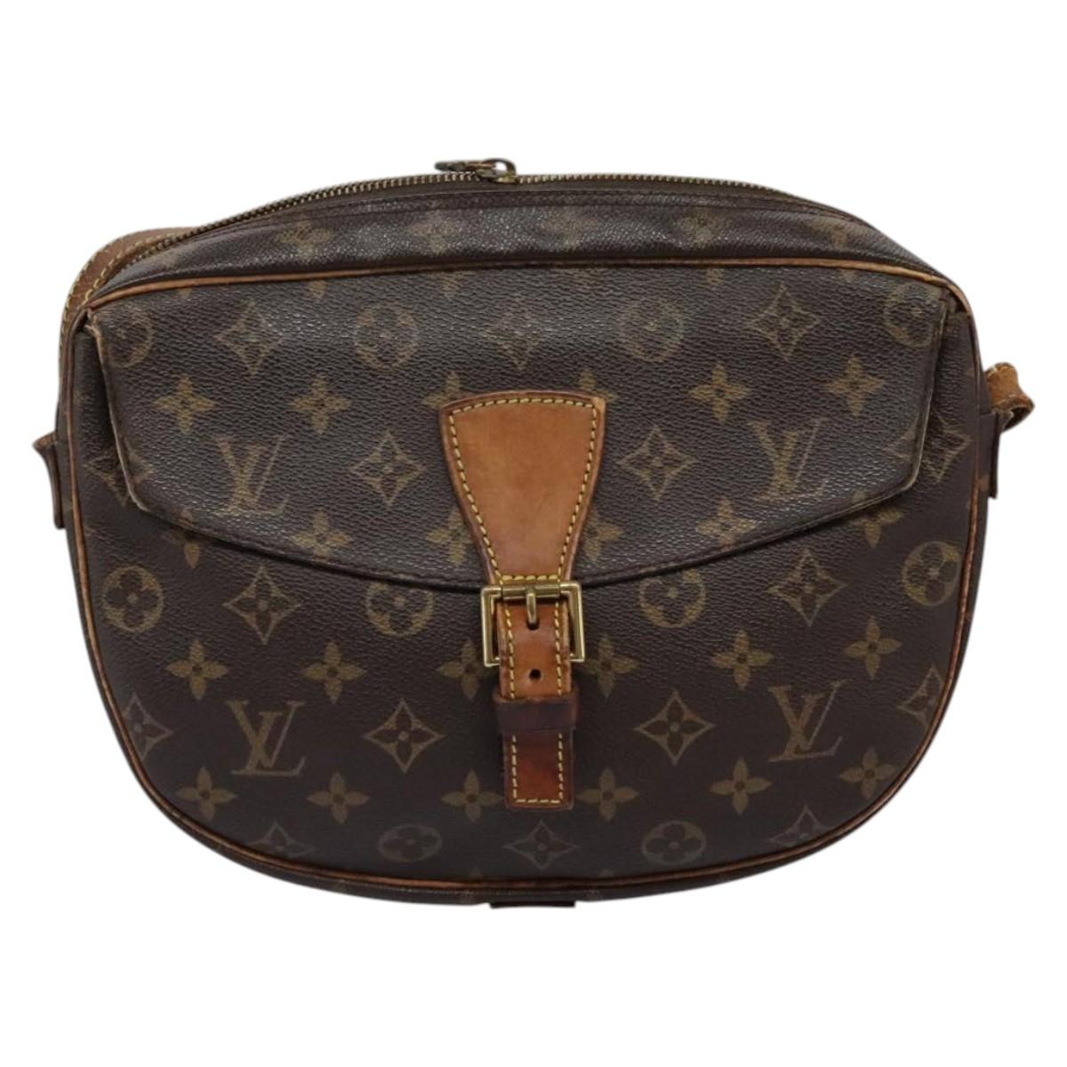 LOUIS VUITTON Monogram Jeune Fille GM Shoulder Bag M51225 LV Auth 119103