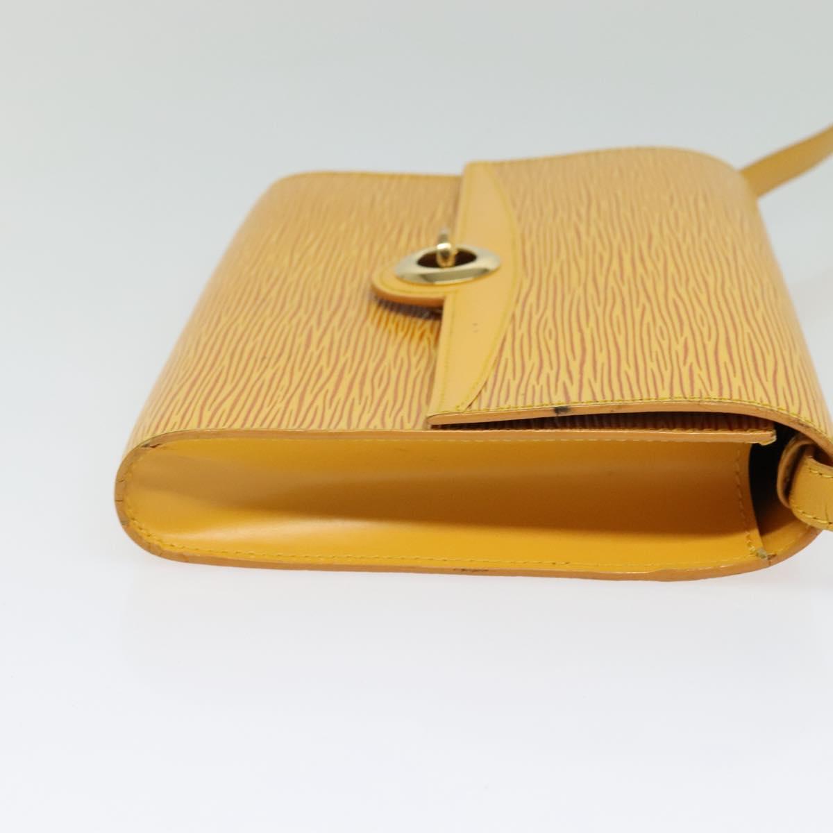 LOUIS VUITTON Epi Arsch Shoulder Bag Yellow M52579 LV Auth 119117