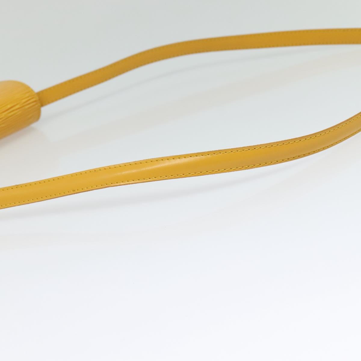 LOUIS VUITTON Epi Arsch Shoulder Bag Yellow M52579 LV Auth 119117