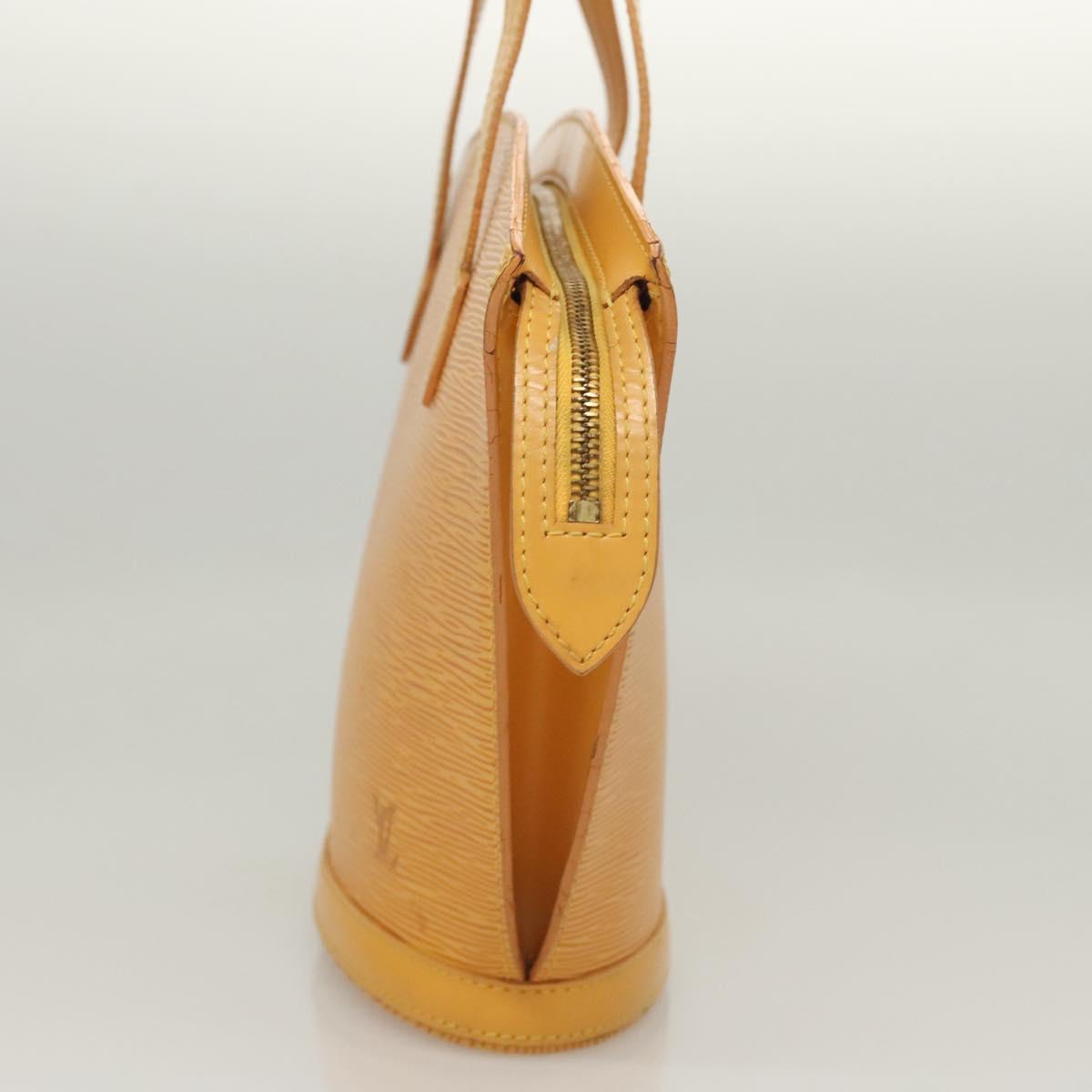 LOUIS VUITTON Epi Saint Jacques Hand Bag Yellow M52279 LV Auth 119121