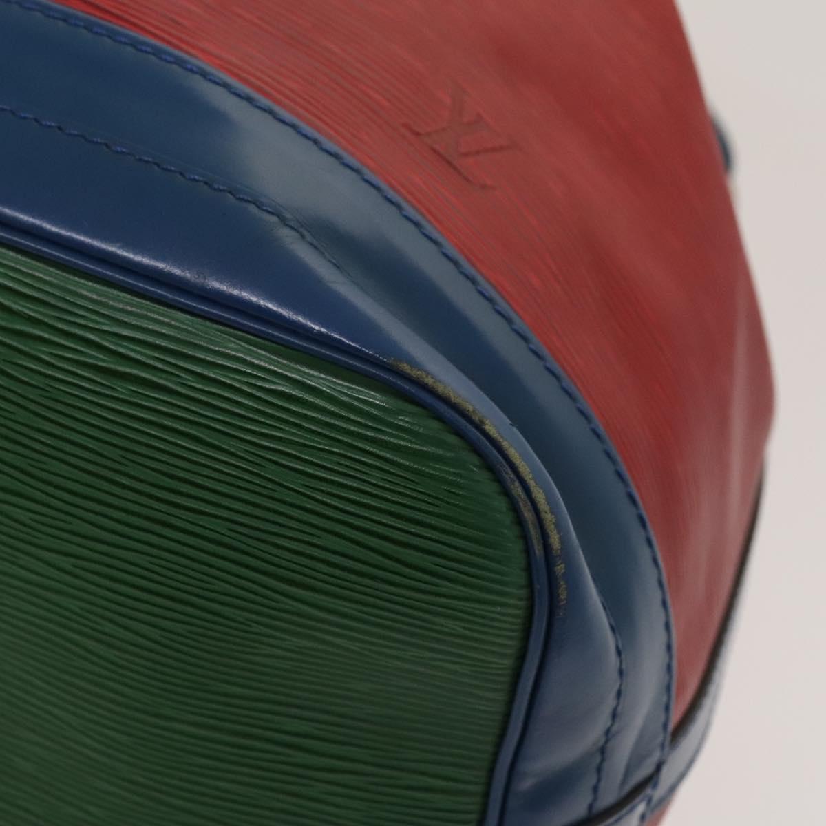 LOUIS VUITTON Epi Toriko Color Noe Bag Red Blue Green M44084 LV Auth 119123