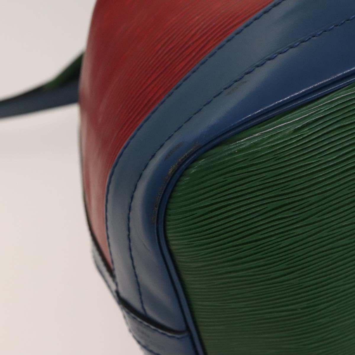 LOUIS VUITTON Epi Toriko Color Noe Bag Red Blue Green M44084 LV Auth 119123
