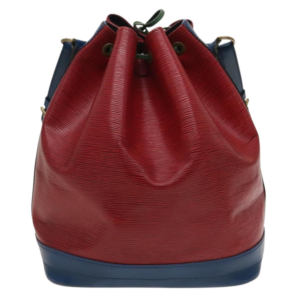 LOUIS VUITTON Epi Toriko Color Noe Bag Red Blue Green M44084 LV Auth 119123