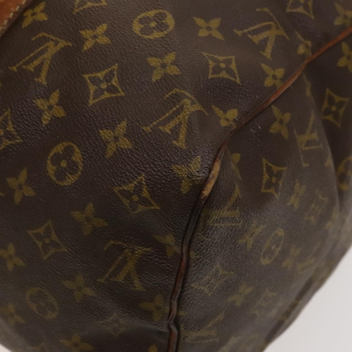 LOUIS VUITTON Monogram Sac Souple 45 Boston Bag M41624 LV Auth 119156