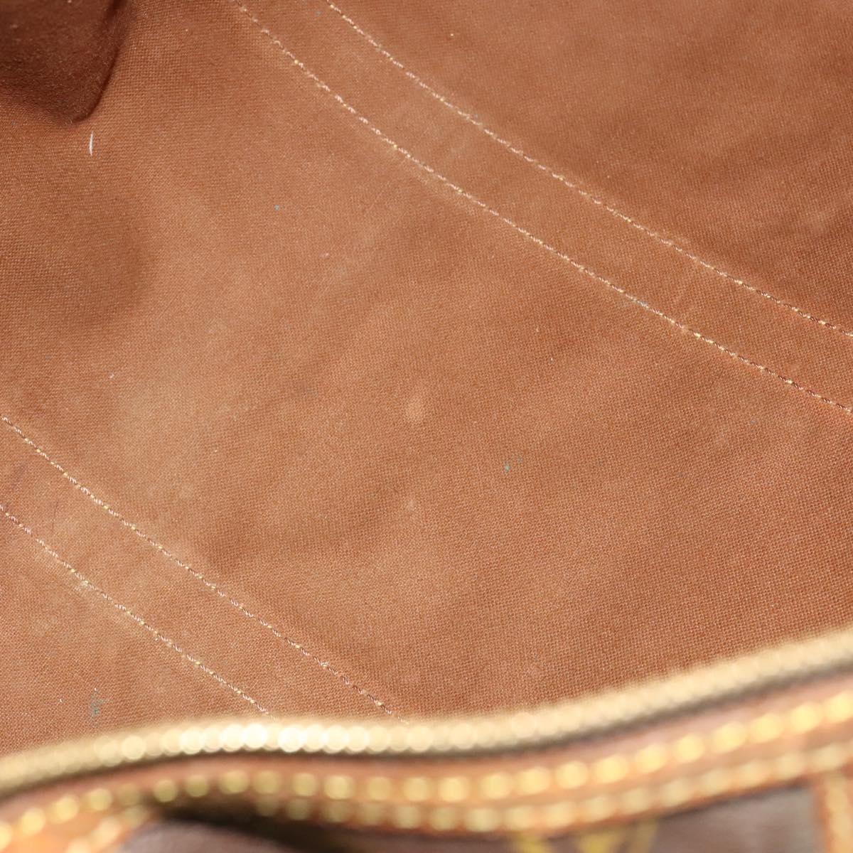 LOUIS VUITTON Monogram Sac Souple 45 Boston Bag M41624 LV Auth 119156