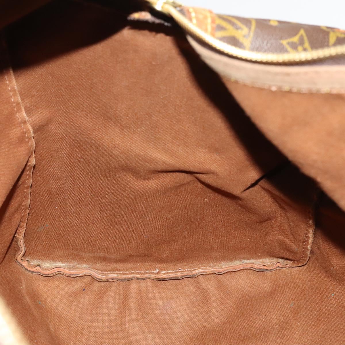 LOUIS VUITTON Monogram Sac Souple 45 Boston Bag M41624 LV Auth 119156