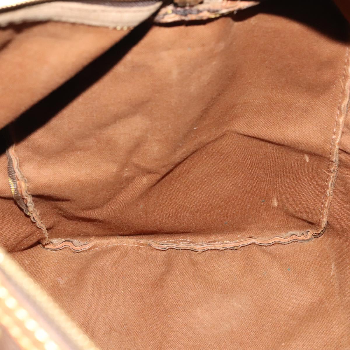 LOUIS VUITTON Monogram Sac Souple 45 Boston Bag M41624 LV Auth 119156