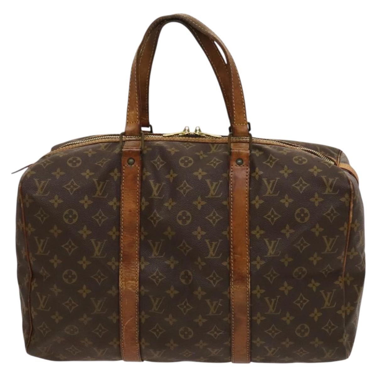 LOUIS VUITTON Monogram Sac Souple 45 Boston Bag M41624 LV Auth 119156