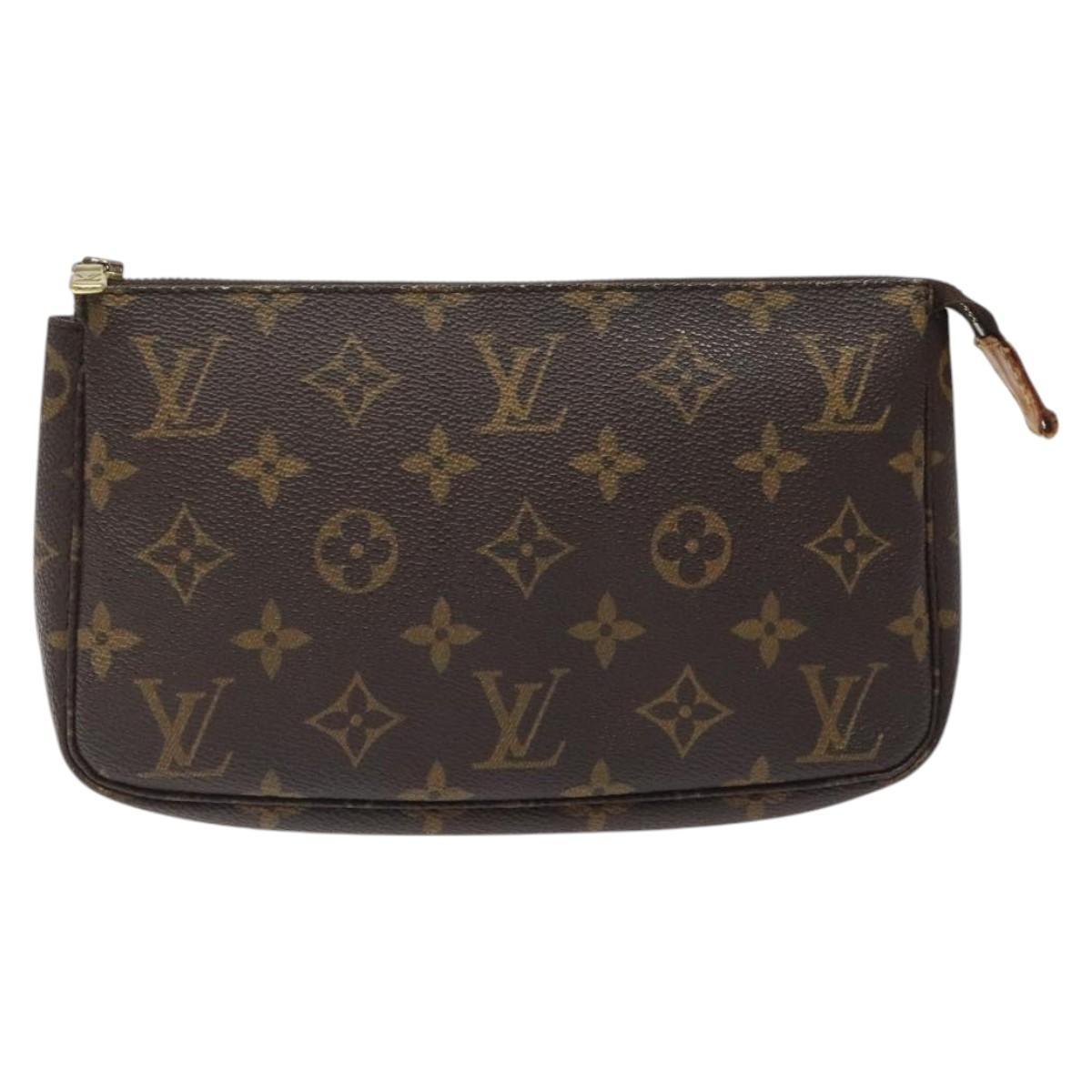 LOUIS VUITTON Monogram Pochette Accessoires Pouch Vintage M51980 LV Auth 119169