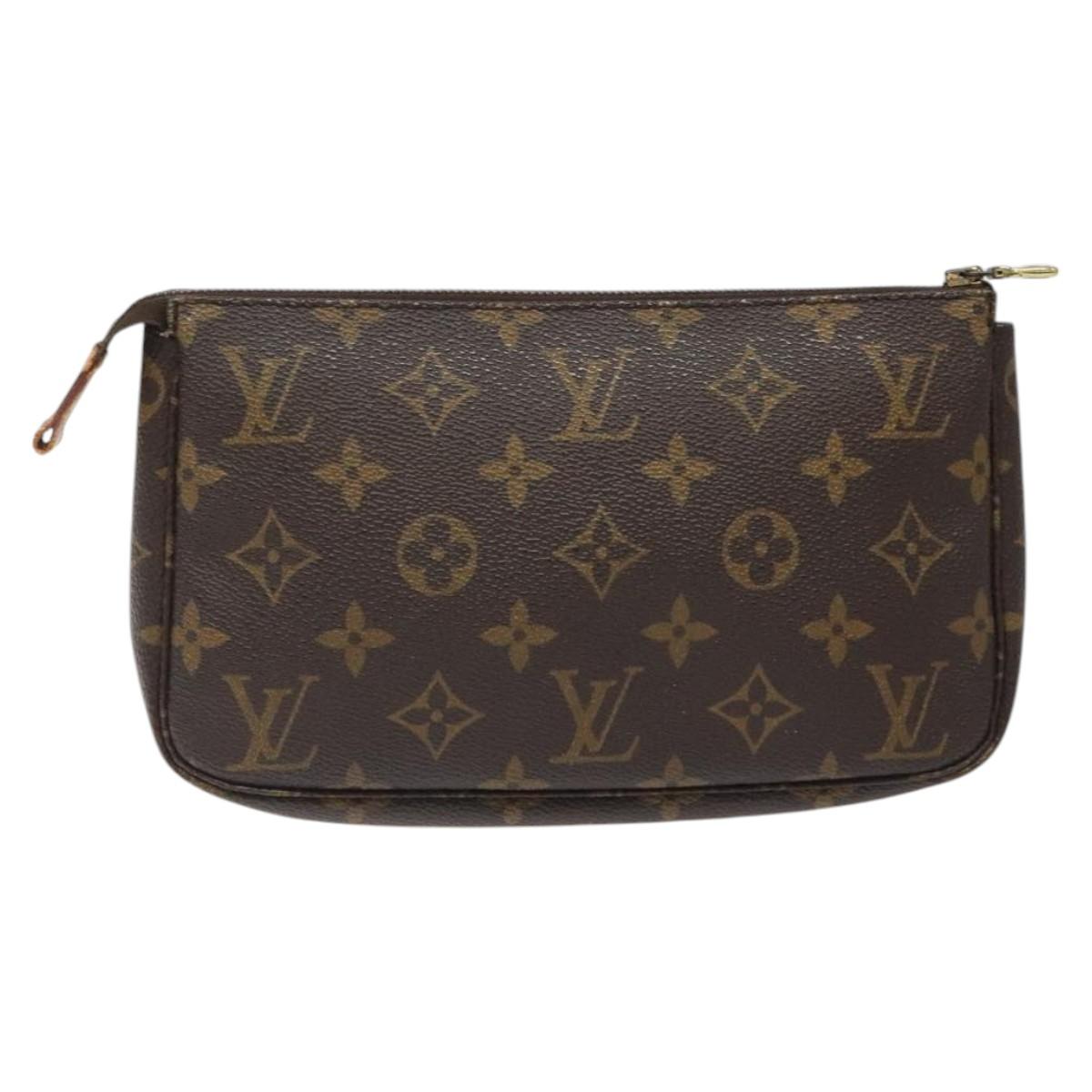 LOUIS VUITTON Monogram Pochette Accessoires Pouch Vintage M51980 LV Auth 119169