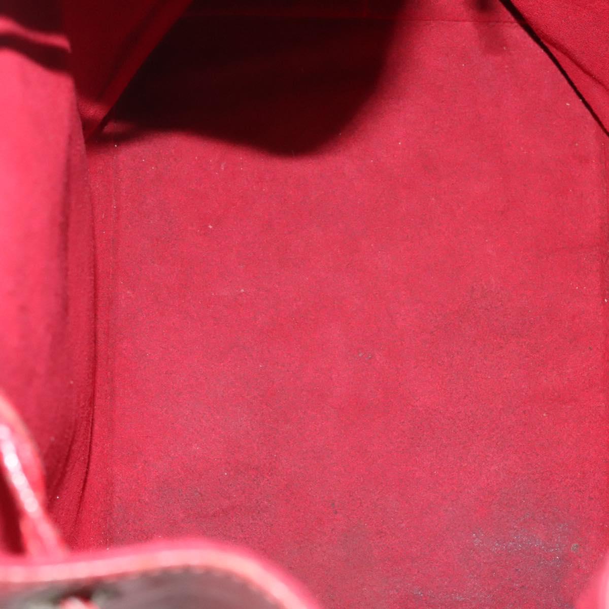 LOUIS VUITTON Epi Petit Noe Shoulder Bag Red M44107 LV Auth 119202