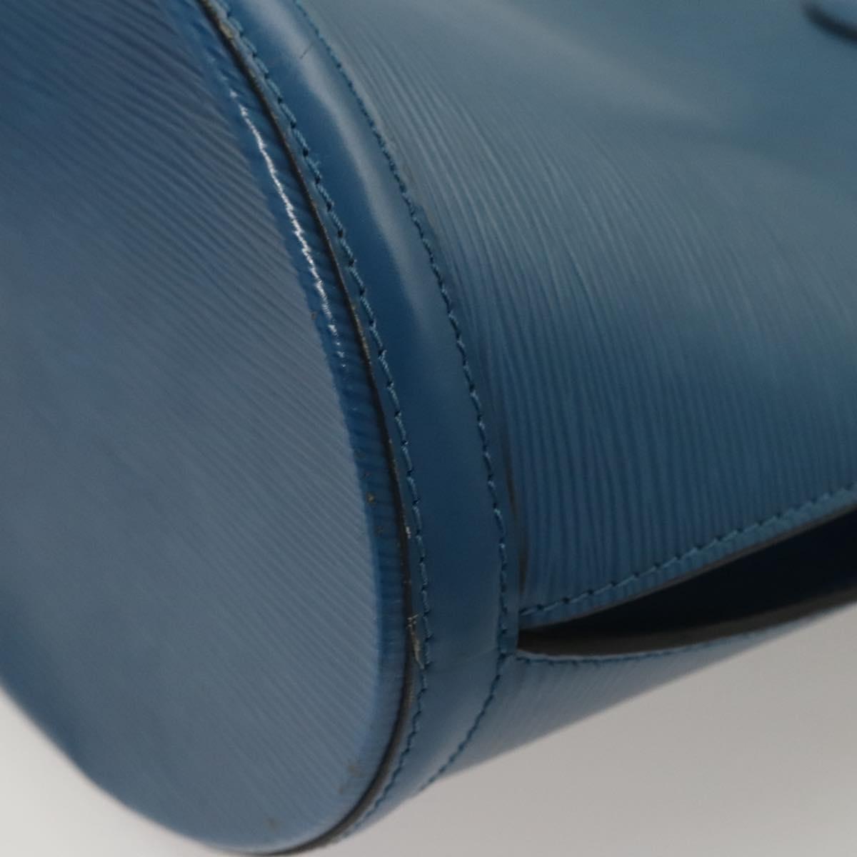 LOUIS VUITTON Epi Cluny Shoulder Bag Blue M52255 LV Auth 119203