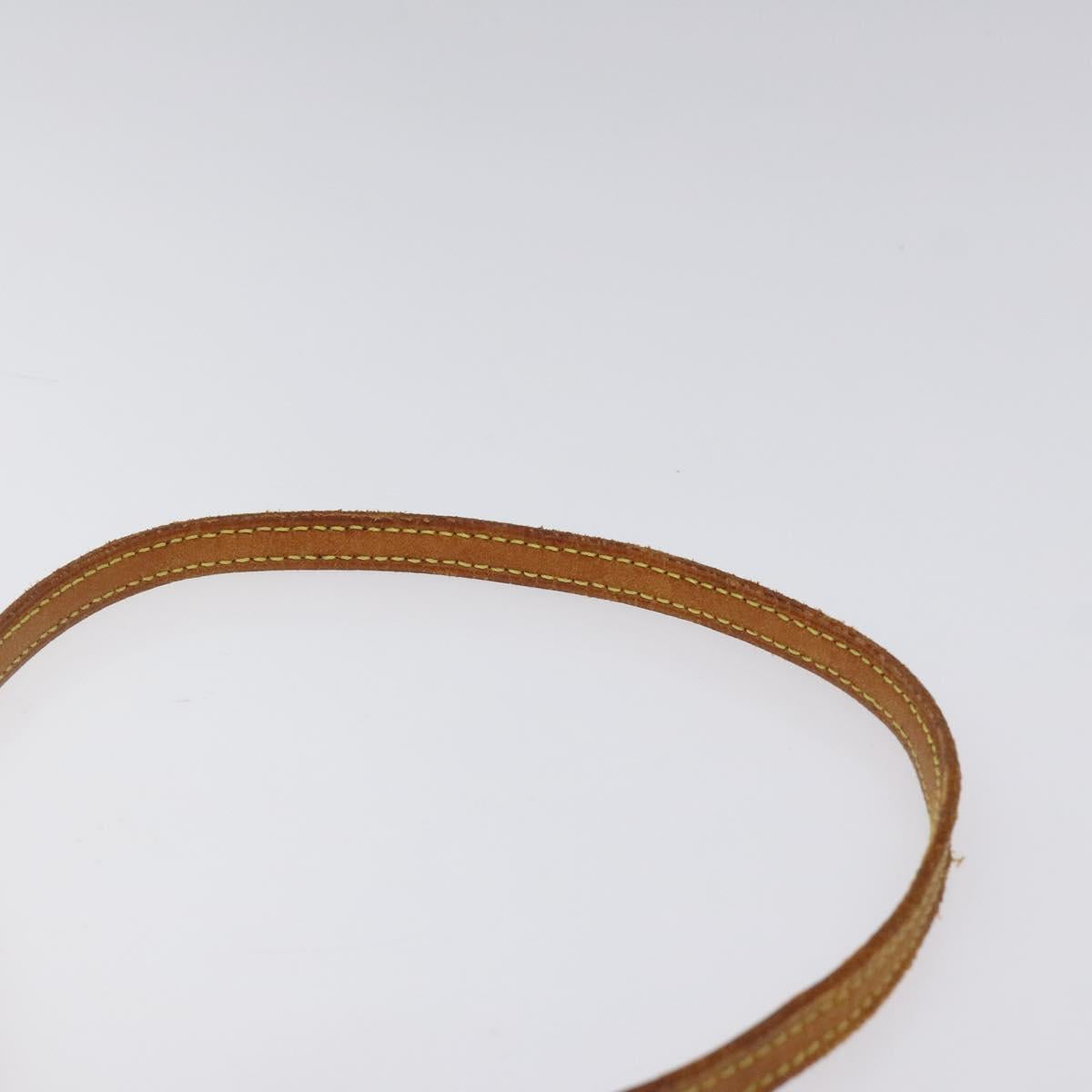 LOUIS VUITTON Monogram Vernis Motto Accessory Pouch Bronze M91138 LV Auth 119204