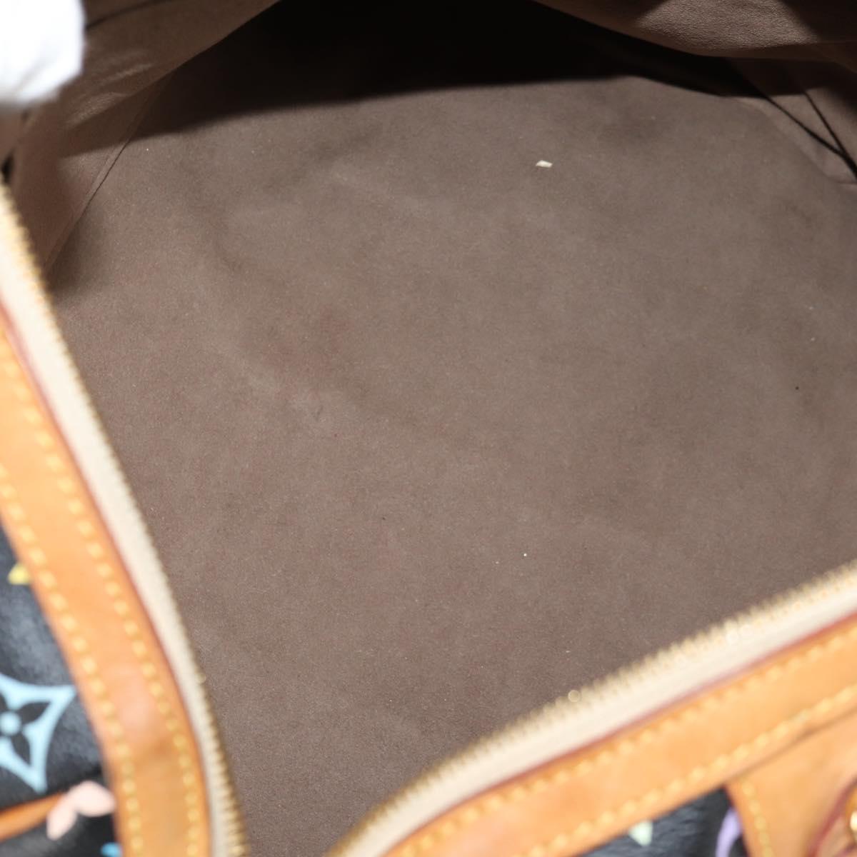 LOUIS VUITTON Monogram Multicolor Courtney MM Bag 2way Black M45642 Auth 119223V