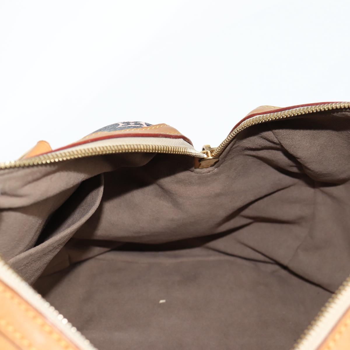 LOUIS VUITTON Monogram Multicolor Courtney MM Bag 2way Black M45642 Auth 119223V