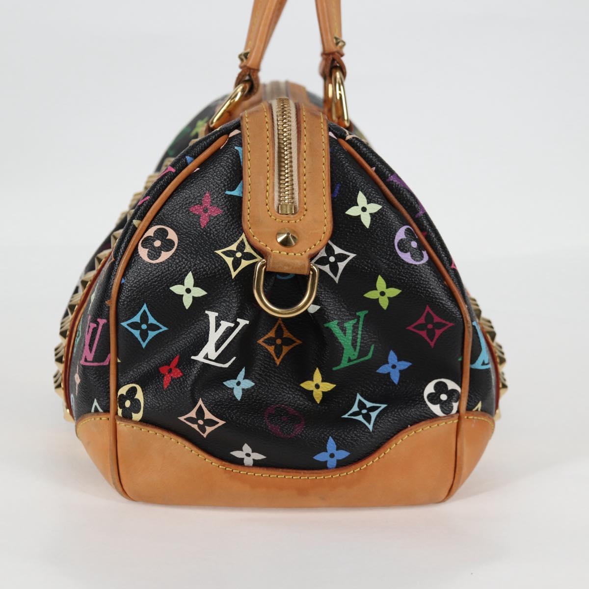 LOUIS VUITTON Monogram Multicolor Courtney MM Bag 2way Black M45642 Auth 119223V