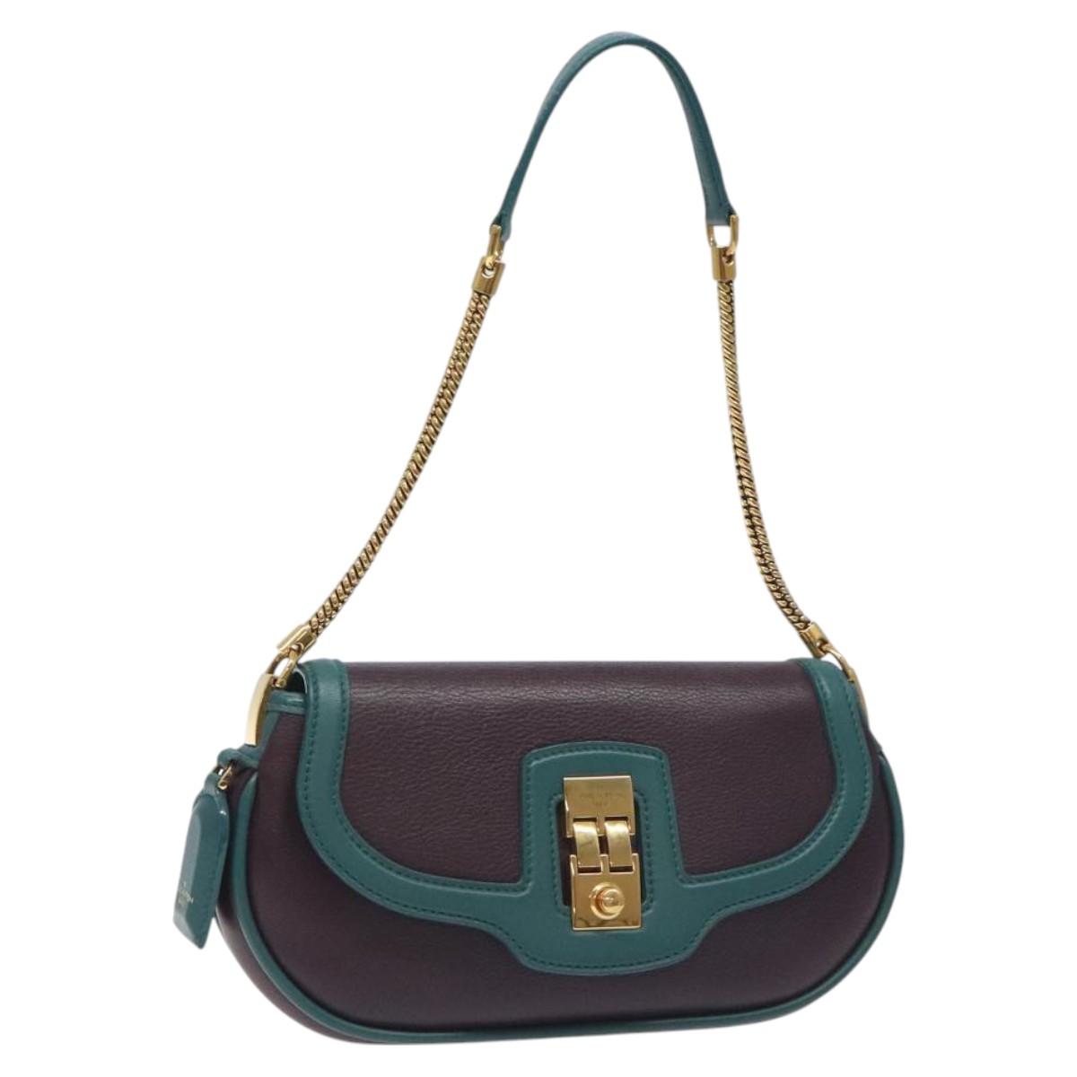 LOUIS VUITTON Art Deco/2011 S/S Collection Baguette Bag M97083 LV Auth 119227V