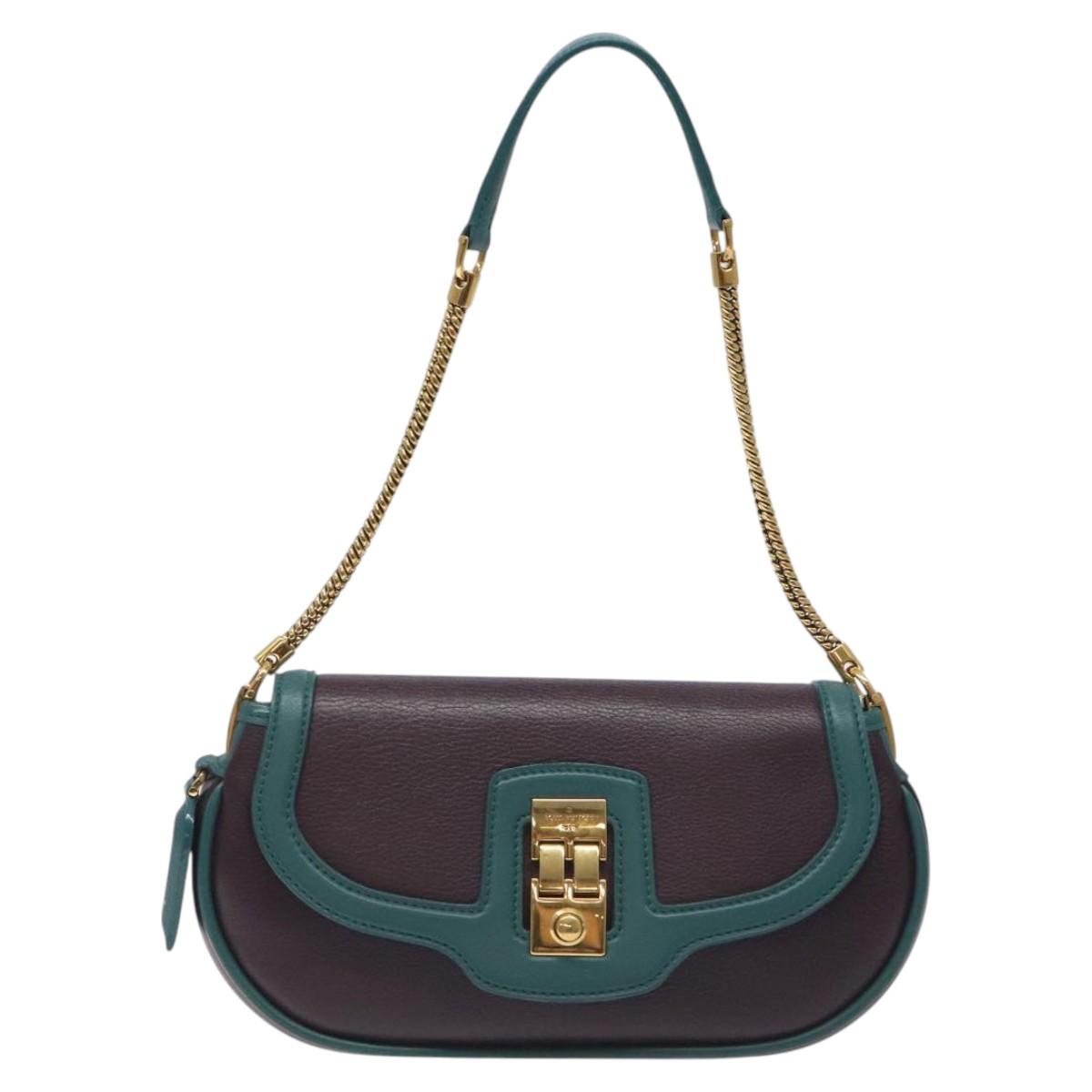 LOUIS VUITTON Art Deco/2011 S/S Collection Baguette Bag M97083 LV Auth 119227V