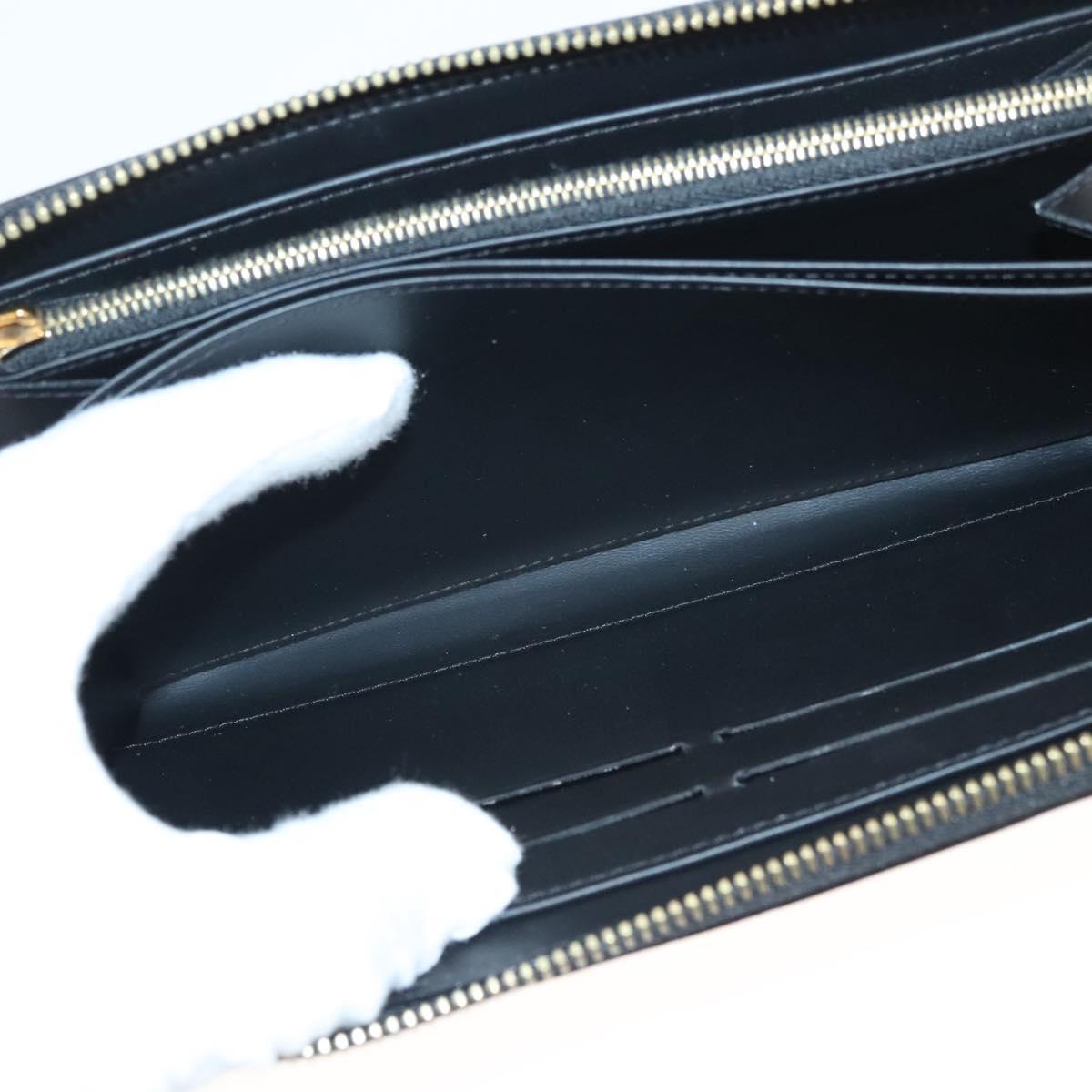 LOUIS VUITTON Monogram Vernis Nicolas Ghesquire Zippy Wallet M50370 Auth 119251