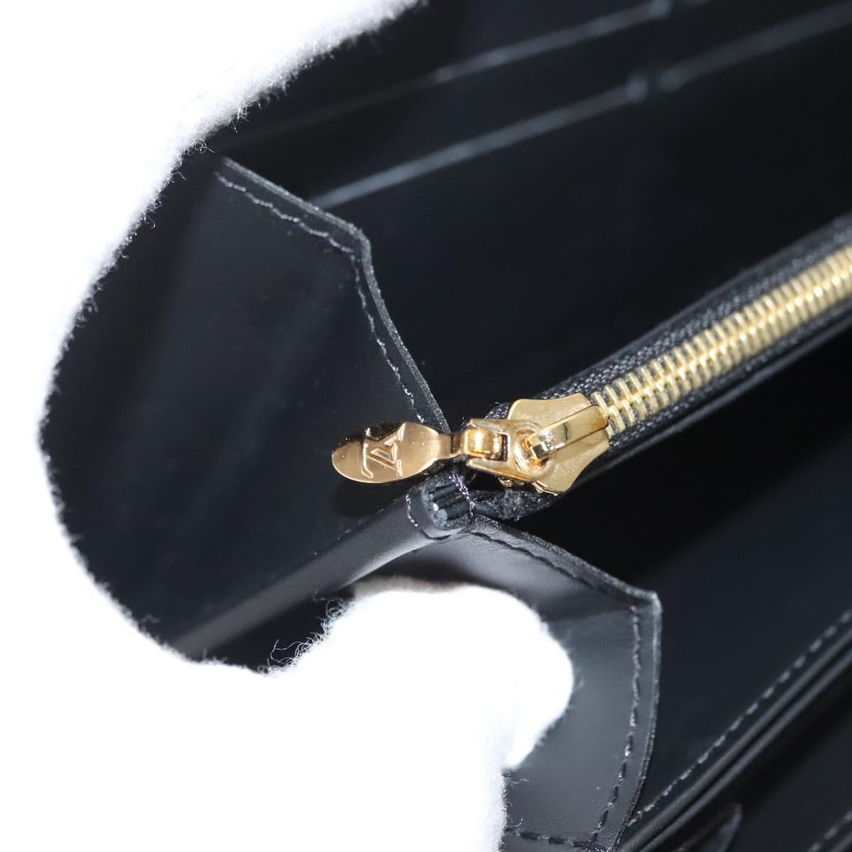 LOUIS VUITTON Monogram Vernis Nicolas Ghesquire Zippy Wallet M50370 Auth 119251