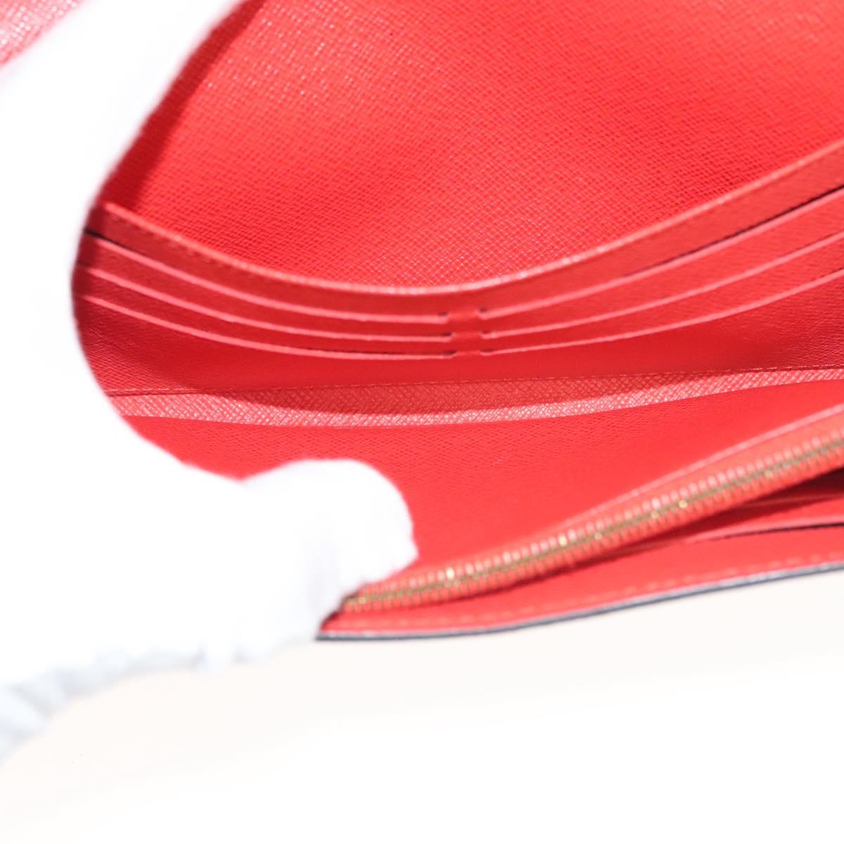 LOUIS VUITTON Monogram Jungle Dot Portefeuille Sarah Wallet M41381 Auth 119252V