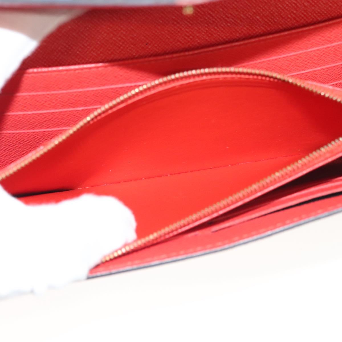 LOUIS VUITTON Monogram Jungle Dot Portefeuille Sarah Wallet M41381 Auth 119252V