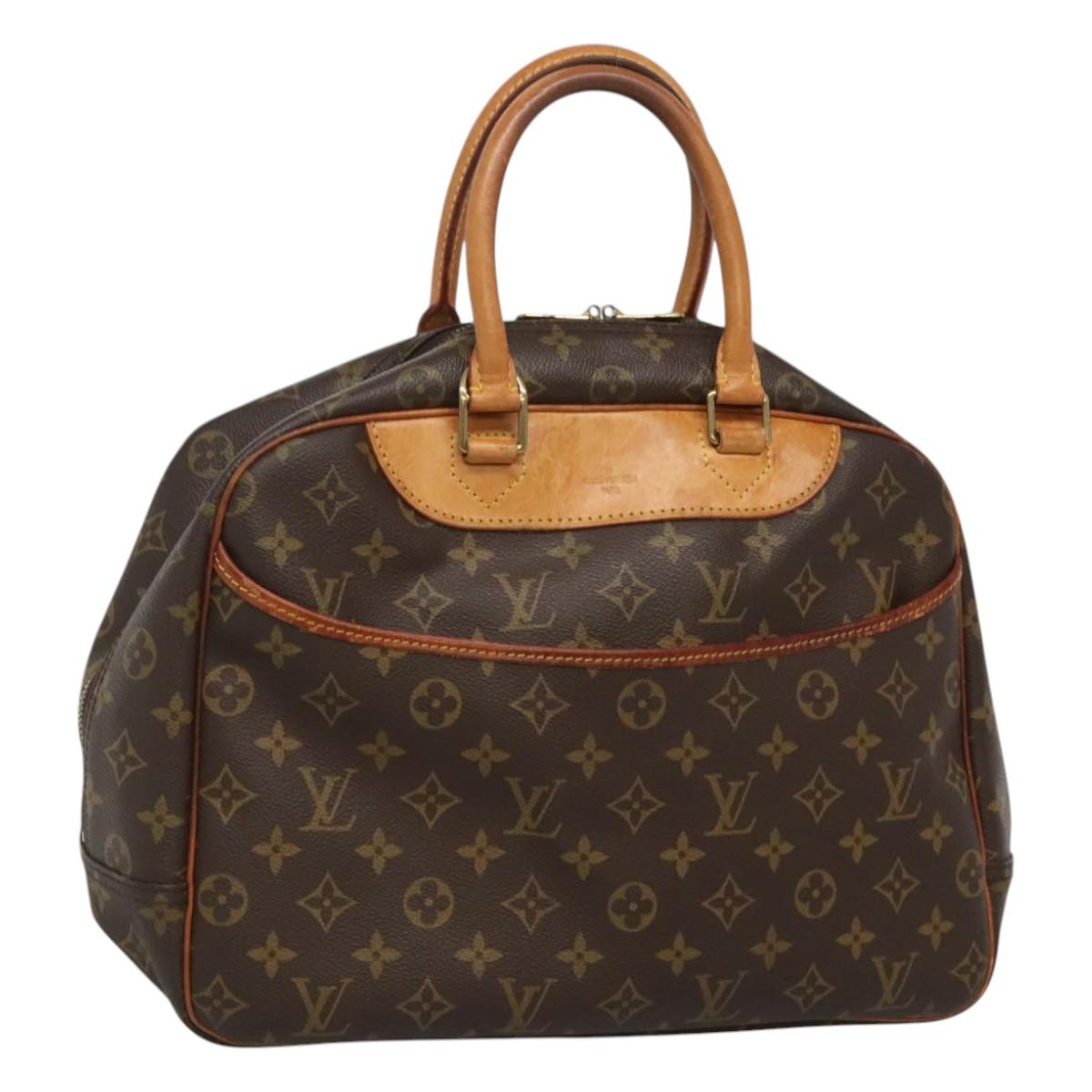 LOUIS VUITTON Monogram Deauville Hand Bag M47270 LV Auth 119431