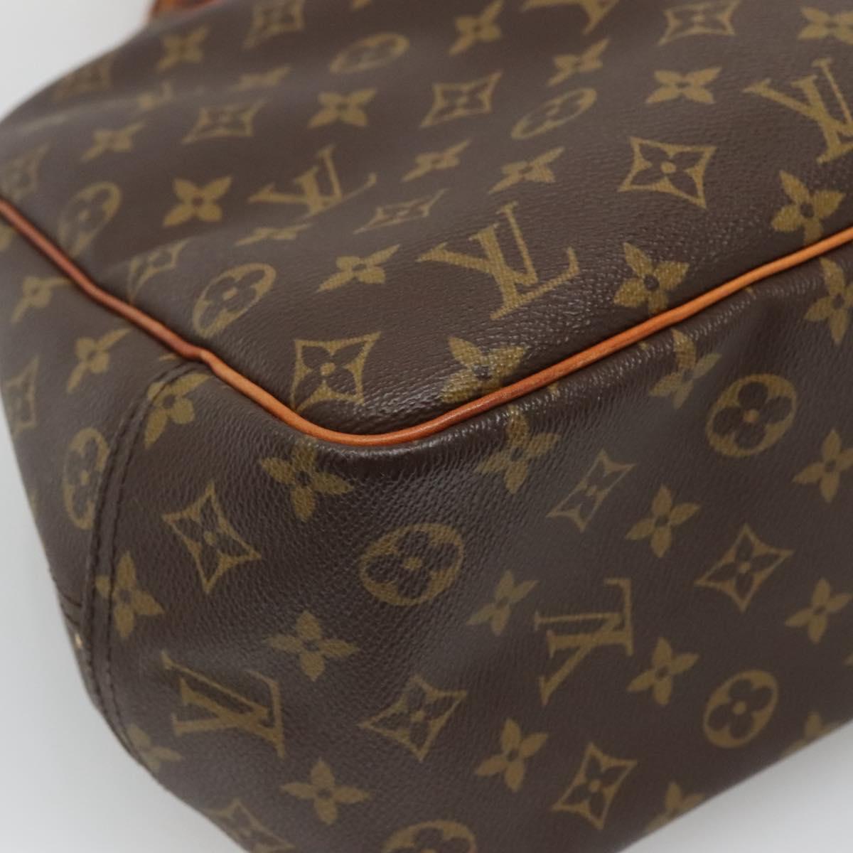 LOUIS VUITTON Monogram Deauville Hand Bag M47270 LV Auth 119431