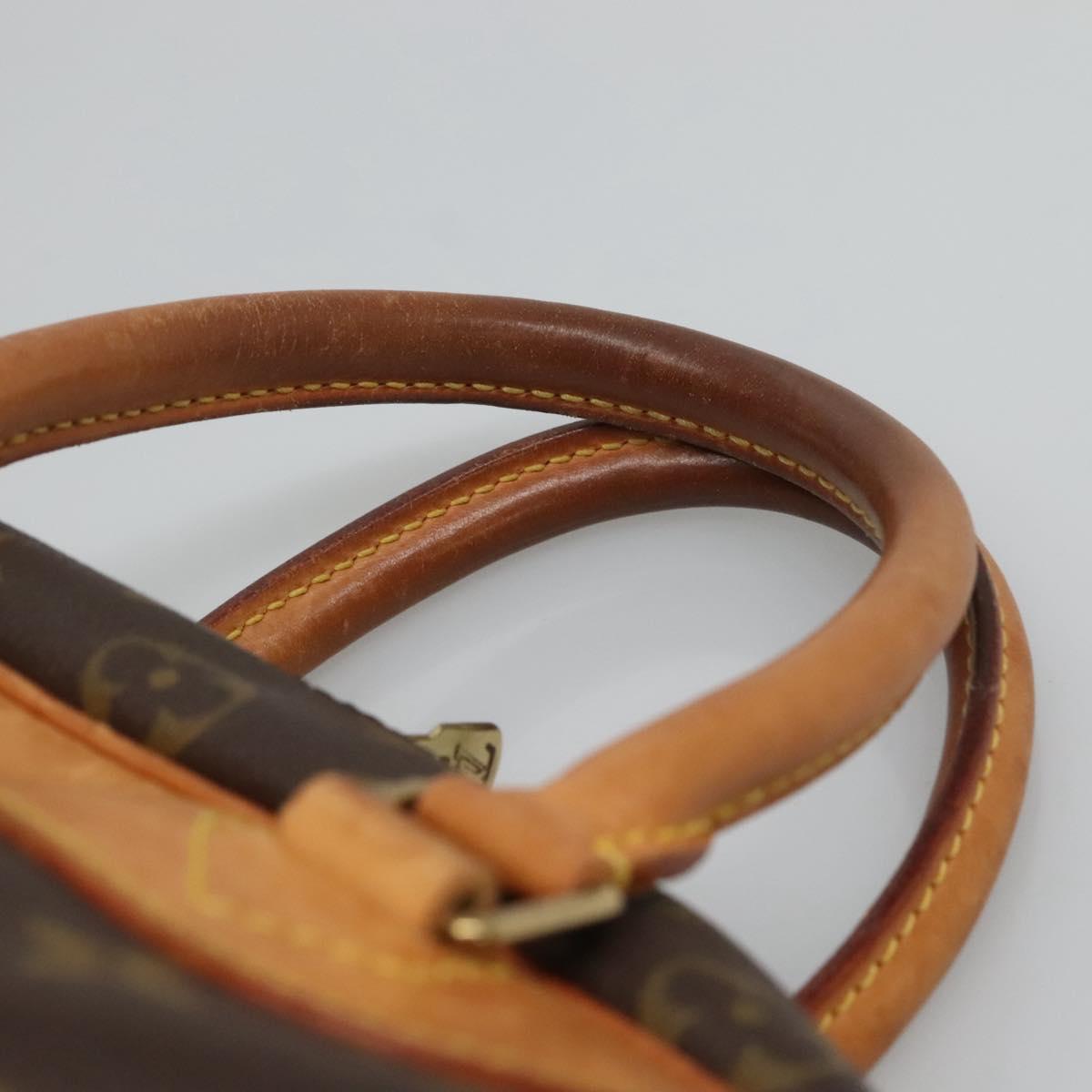 LOUIS VUITTON Monogram Deauville Hand Bag M47270 LV Auth 119431