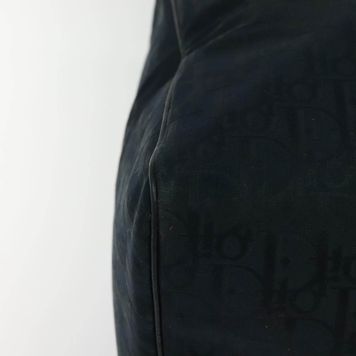 Christian Dior Trotter Canvas Boston Bag Navy Auth 119447