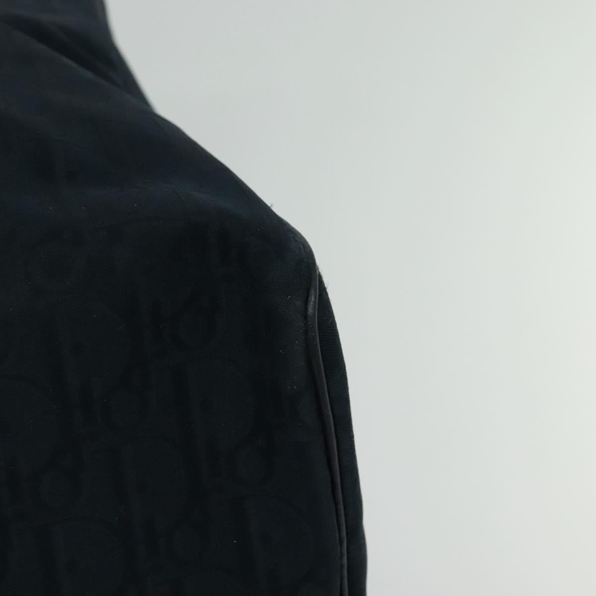 Christian Dior Trotter Canvas Boston Bag Navy Auth 119447