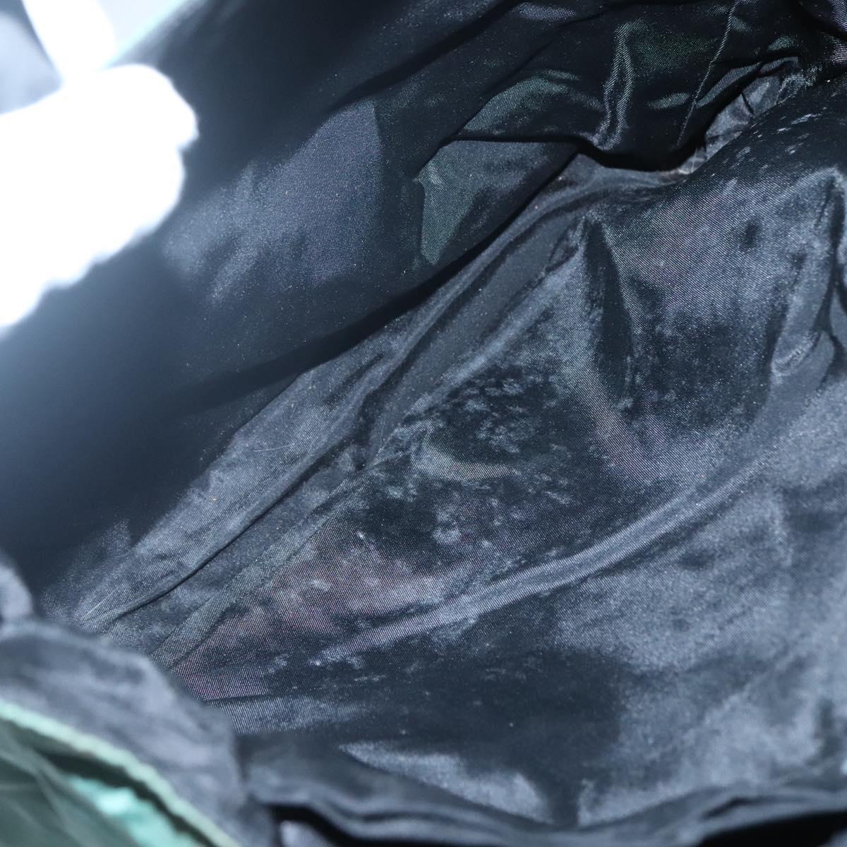 PRADA Hand Bag Nylon Khaki Auth 119457