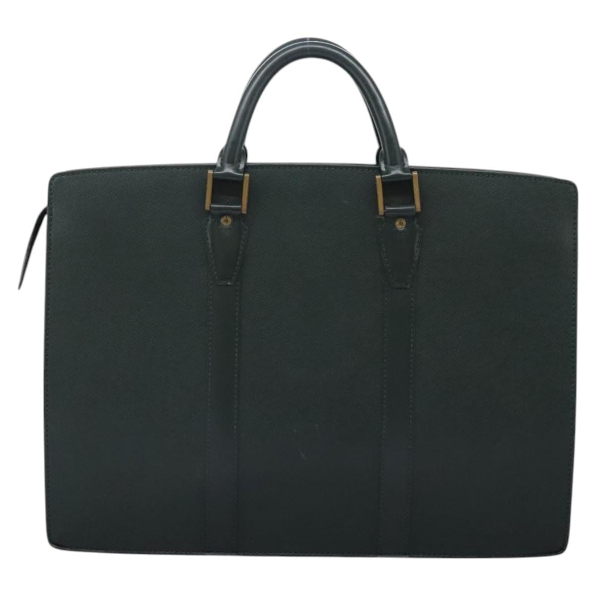 LOUIS VUITTON Taiga Porte Documents Rozan Bag Epicea M30054 LV Auth 119480