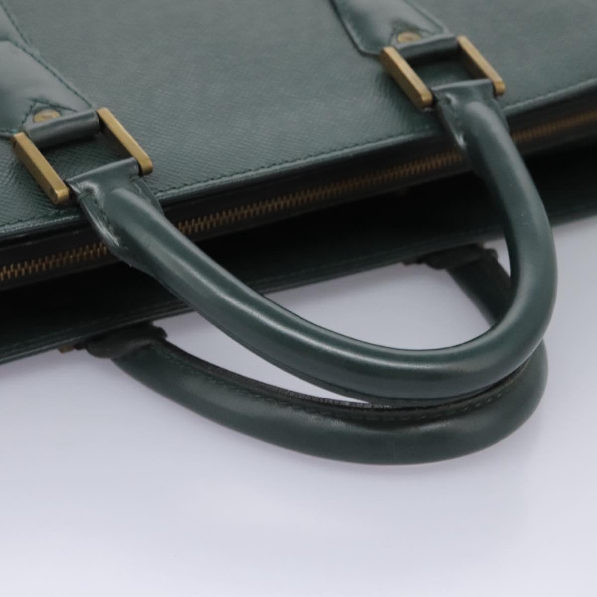 LOUIS VUITTON Taiga Porte Documents Rozan Bag Epicea M30054 LV Auth 119480