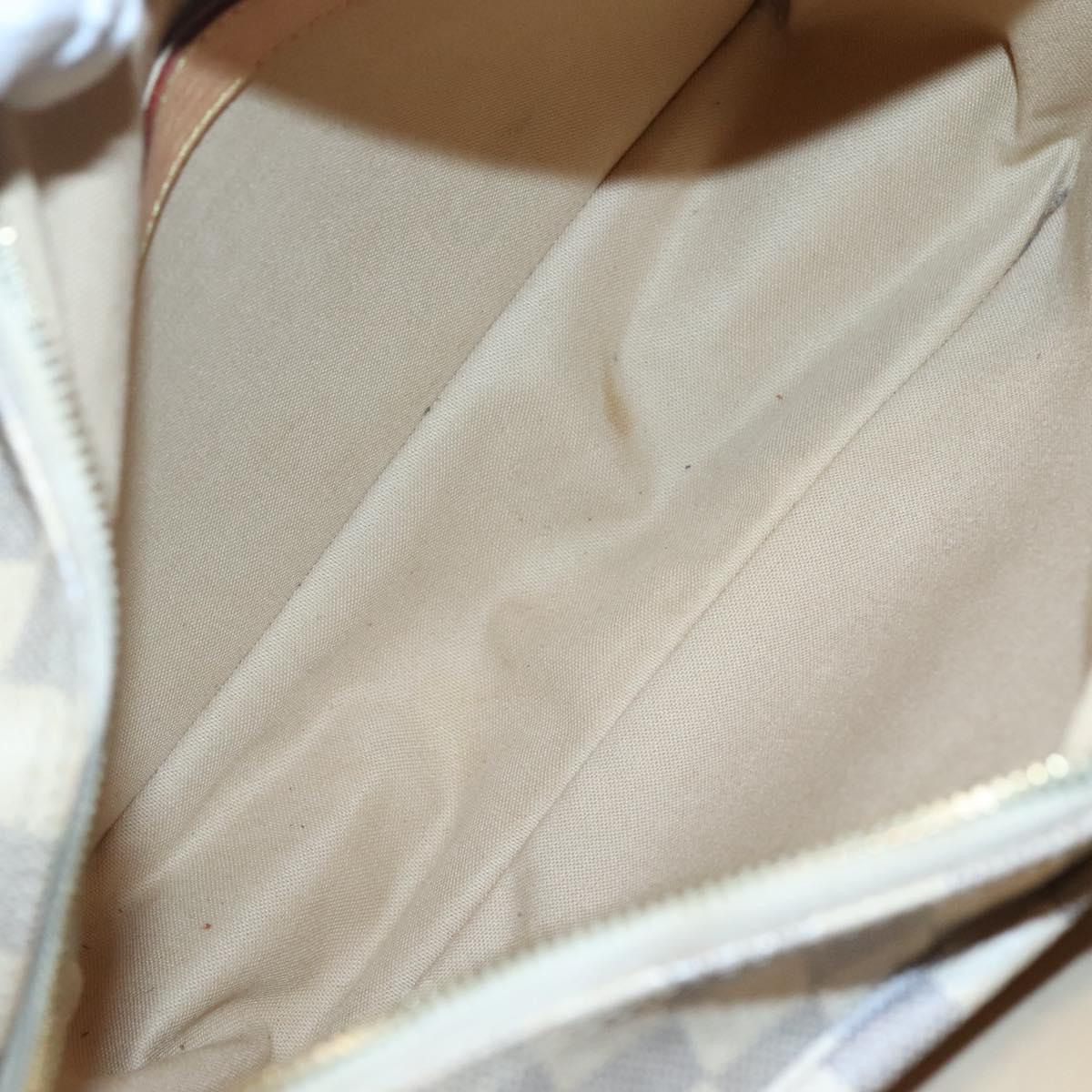 LOUIS VUITTON Damier Azur Naviglio Shoulder Bag N51189 LV Auth 119481