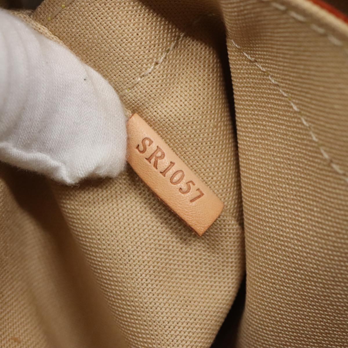 LOUIS VUITTON Damier Azur Naviglio Shoulder Bag N51189 LV Auth 119481