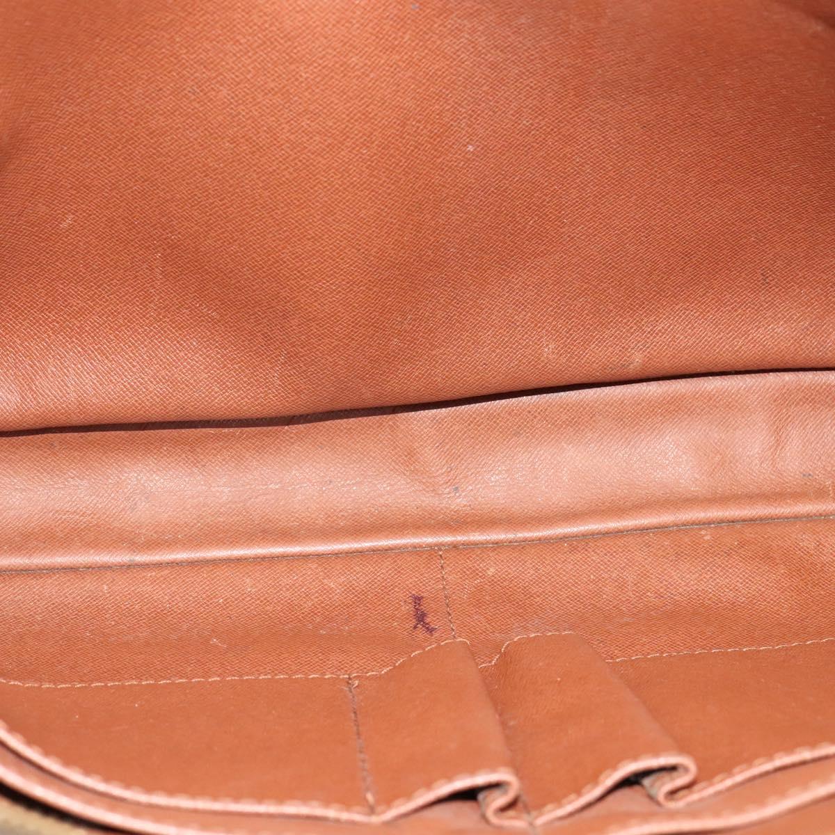 LOUIS VUITTON Monogram Porte Documents Voyage Business Bag M52005 LV Auth 119502