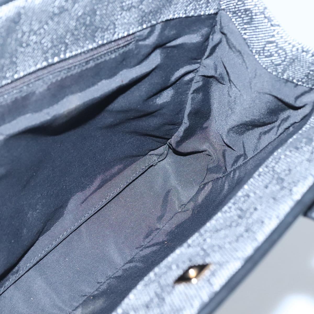 GUCCI GG Canvas Tote Bag Black Auth 119535